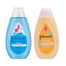 Kit Shampoo Johnson's Cheirinho Prolongado 200ml e Condicionador Johnson's Baby 200ml - JXJ
