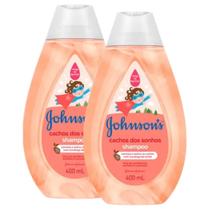 Kit Shampoo Johnsons Baby Cabelos Cacheados 400ml 2 Unidades - Johnson&johnson