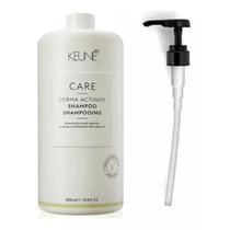 Kit shampoo keune derma activate 1000ml + brinde pump