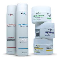 Kit Shampoo, Leave-in e Cronograma Hair Treatment Mairibel 5x300ml Recuperação Capilar Kit Shampoo, Leave-in e Cronograma Hair Treatment Mairibel 5x300ml Recuperação Capilar