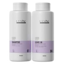 Kit Shampoo + Leave-In Lisos Anti-Frizz Lamine 2X500Ml