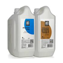 Kit Shampoo Leite 4.6L e Bálsamo Ômega 3 Proteína 4.6L Yamá Kit Shampoo Leite 4.6L e Bálsamo Ômega 3 Proteína 4.6L Yamá