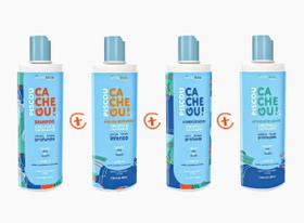 Kit Shampoo, Máscara, Cond, Ativador Cachos Infantil Onduleze