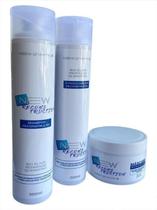 Kit Shampoo Máscara Condicionador Reconstrução New Quantic