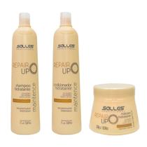 Kit Shampoo + Máscara + Condicionador Repair Up 1L Salles Profissional
