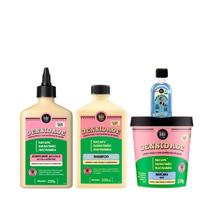 Kit Shampoo, Mascara e Acidificante Densidade e Oleos Reparador Danos Vorazes Lola para Força e Recuperação dos Cabelos Kit Shampoo, Mascara e Acidificante Densidade e Oleos Reparador Danos Vorazes Lola para Força e Recuperação dos Cabelos