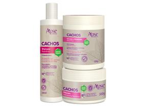 Kit Shampoo Máscara E Ativador Cachos Apice