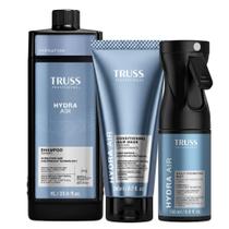 Kit Shampoo. Máscara e Bruma Truss Hydra Air 1L/200/150ml Kit Shampoo. Máscara e Bruma Truss Hydra Air 1L/200/150ml