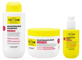 Kit Shampoo, Mascara e Leave-in Yellow Color Care Kit Shampoo, Mascara e Leave-in Yellow Color Care