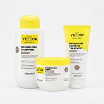 Kit Shampoo Máscara e Leavein Yellow Nutritive Kit Shampoo Máscara e Leavein Yellow Nutritive