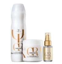 Kit Shampoo, Máscara E Oil Reflections -Wella Professionals Kit Shampoo, Máscara E Oil Reflections -Wella Professionals