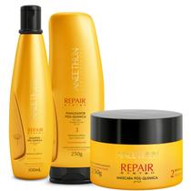 Kit Shampoo Mascara Finalizador Pos Química Aneethun Repair