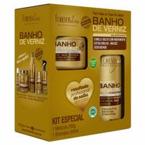 Kit Shampoo + Máscara Forever Liss Especial Banho de Verniz