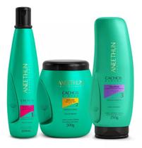 Kit Shampoo +Máscara + Gelatina Cachos System Aneethun Kit Shampoo +Máscara + Gelatina Cachos System Aneethun