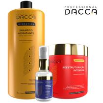 Kit Shampoo Máscara Hidratação Profissional 3 Produtos
