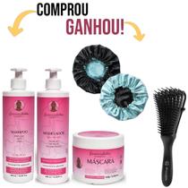 Kit Shampoo, Mascara, Modelador + BRINDE Encaracolados
