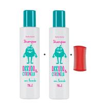 Kit Shampoo Mata Piolhos Arruda e Citronela Abelha Rainha