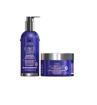 Kit shampoo matizador e mascara infinity blond tyrrel 250ml Kit shampoo matizador e mascara infinity blond tyrrel 250ml