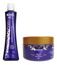 Kit Shampoo Matizador Mascara Matizadora Cabelo Loiro 500Ml