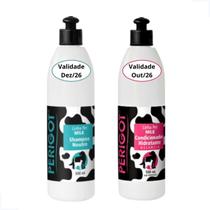 Kit Shampoo Milk Neutro e Condicionador Melancia 500ml Perigot Kit Shampoo Milk Neutro e Condicionador Melancia 500ml Perigot