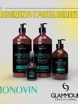 Kit Shampoo Monovin 4 passos - crescimento fortalecimento e limpeza cabelo