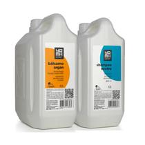 Kit Shampoo Neutro Com Proteínas 4.6L e Bálsamo Argan 4.6L Yamá