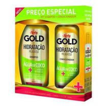 Kit Shampoo Niely Hidratacao Agua De Coco 275ml Condicionador 175ml - Niely Gold