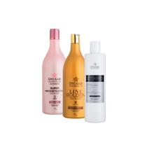 Kit Shampoo Ouro 1L + Shampoo Super 1L + Detox 500Ml