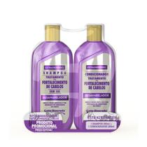 Kit shampoo p/fortalec.cabelos antiqueda gota dourada 300 ml