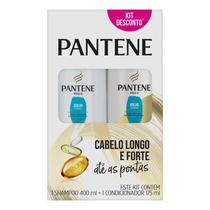 Kit Shampoo Pantene 400ml + Condicionador Pantene Brilho Extermo 175ml