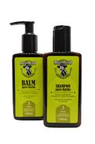 Kit Shampoo para Barba + Balm para Barba - Muchacho Citric