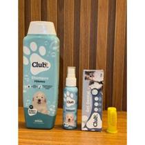Kit Shampoo para Cachorro Filhote + Perfume + Gel dental + escova de dente de encaixe Kit Shampoo para Cachorro Filhote + Perfume + Gel dental + escova de dente de encaixe