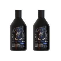 Kit Shampoo para crescimento da Barba + Shampoo 3x1 para cabelo