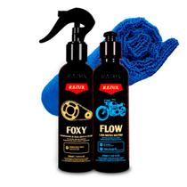 Kit Shampoo Para Lavagem De Moto Flow + Foxy Razux Vonixx