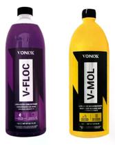 Kit Shampoo Para Lavar Carro V-mol E V-floc Vonixx 1,5l Kit Shampoo Para Lavar Carro V-mol E V-floc Vonixx 1,5l