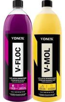 Kit Shampoo Para Lavar Carro Vmol E Vfloc Vonixx 1,5l