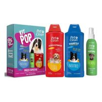 Kit Shampoo Perfume E Condicionador Pet Clean Para Cães Premium