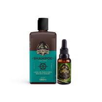 Kit shampoo premium e óleo para barba don alcides calico jack Kit shampoo premium e óleo para barba don alcides calico jack