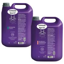 Kit Shampoo Pro Neutro e Condicionador Pro Brilho e Desembaraço 5 Litros Pet Society Kit Shampoo Pro Neutro e Condicionador Pro Brilho e Desembaraço 5 Litros Pet Society