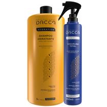 Kit Shampoo Profissional C/ Protetor Térmico 2 Produtos - Dacca Professional