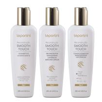 Kit Shampoo, Reconstrutor e Condicionador Smooth Toutch LEPORTINI