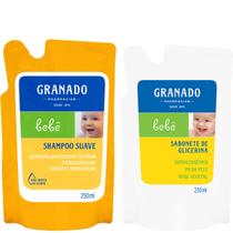 Kit Shampoo + Sabonete Líquido Granado Tradicional Bebê