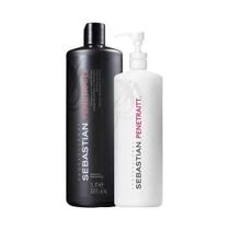 Kit Shampoo Sebastian Penetrait 1L Potion 9 500ml Original Kit Shampoo Sebastian Penetrait 1L Potion 9 500ml Original