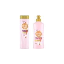 Kit Shampoo Seda 325Ml+Creme Pentear 300Ml Colageno/Vitam C