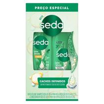 kit Shampoo Seda Cachos Definidos 300ml + Condicionador Seda Cachos Definidos 190ml
