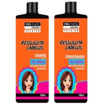Kit Shampoo sem sal + Condicionador 1 Litro PRÓ-THESS Pós Química Kit Shampoo sem sal + Condicionador 1 Litro PRÓ-THESS Pós Química
