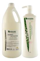 Kit Shampoo Silicone 2l Hidratação Impacto 1l Midori - Midori Profissional