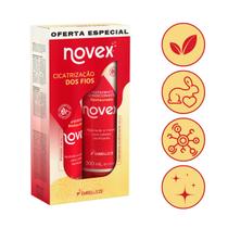 Kit Shampoo Tratamento Cond Cicatrização Fios Vitay Novex