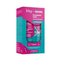 Kit Shampoo Tratamento Cond Recomposição Capilar Vitay Novex