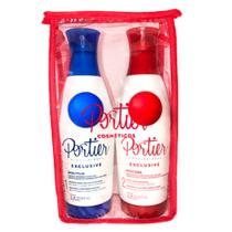 Kit Shampoo Tratamento + Condicionador Tratamento Portier Exclusive 1l Kit Shampoo Tratamento + Condicionador Tratamento Portier Exclusive 1l
